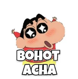 😍 emoji Shinchan💖🌱 @stickersbag @itsmelegend Telegram sticker 17 of 50