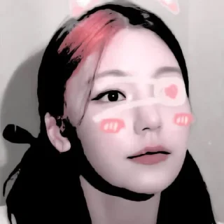 🐰 emoji ૮₍ YEJI ₎ა @lesyeuxdee @stikeryejiu Telegram sticker 1 of 25