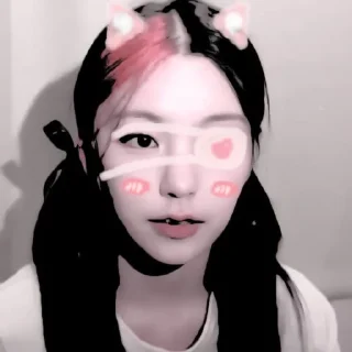🐰 emoji ૮₍ YEJI ₎ა @lesyeuxdee @stikeryejiu Telegram sticker 18 of 25