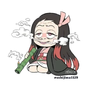 🤯 emoji Chibi Telegram sticker 12 of 65