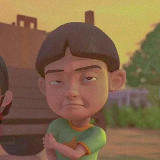 😒 emoji UPIN IPIN @faizabaik Telegram sticker 8 of 10