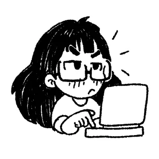 😑 emoji Jon Par's Nway Oo Telegram sticker 10 of 34