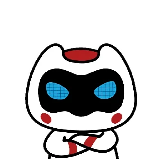 😡 emoji 羊角 @GZMTR_Stickers Telegram sticker 12 of 96