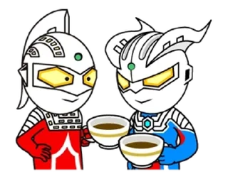 ☕ emoji Ultraman Animation Telegram sticker 13 of 58