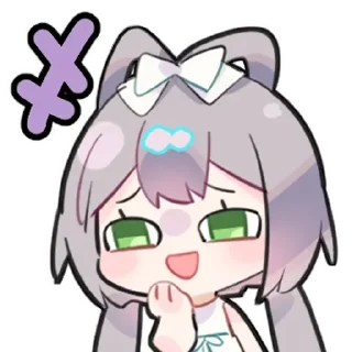 😝 emoji 洛天依8th生日纪念 Telegram sticker 4 of 10