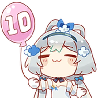 Sticker from 洛天依十周年
