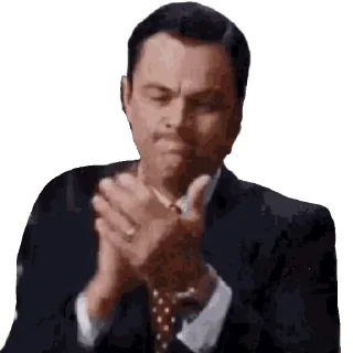 🎉 emoji leonardo dicaprio Telegram sticker 5 of 36