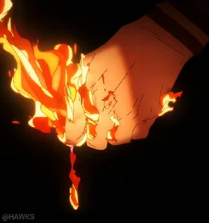 🔥 emoji Ryomen Sukuna Telegram sticker 15 of 16