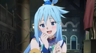 🥴 emoji 𝘼𝙦𝙪𝙖 @animestix Telegram sticker 7 of 120
