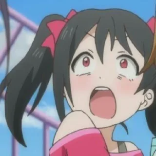 🍒 emoji Nico Yazawa || @StickerAnimePack Telegram sticker 2 of 25