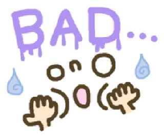 😨 emoji Cutesy Emoticons Telegram sticker 13 of 40