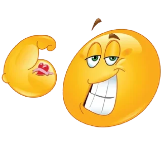 💪 emoji Emoticons × @istackme Telegram sticker 12 of 91