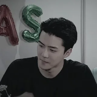 🏉 emoji 𓄲 Sehun - 01 [ @KOMPLEKGIF ] Telegram sticker 10 of 21