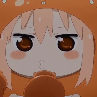 🥞 emoji ⋆ Umaru doma @TikelAnimeXixixi Telegram sticker 17 of 31