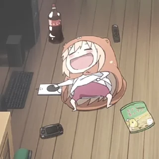 🍕 emoji ❝Umaru Doma✰❞ @Mcchltte Telegram sticker 5 of 50