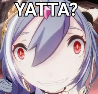 😱 emoji Honkai Impact meme Telegram sticker 12 of 15