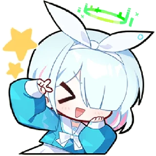 Sticker from 蔚蓝档案1 @zhaxia_cn