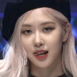 😎 emoji rosé，by @roleplayersticker Telegram sticker 12 of 18