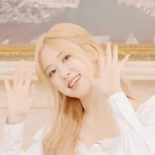 😎 emoji rosé，by @roleplayersticker Telegram sticker 6 of 18
