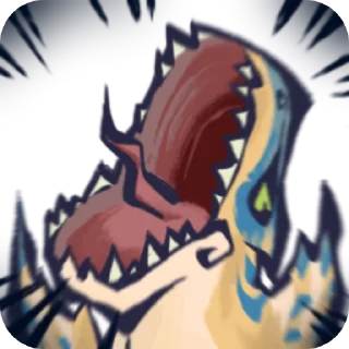 🔳 emoji MonsterHunter →@whitefatalisbot Telegram sticker 16 of 120