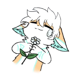 😇 emoji 香草冰激凌 Telegram sticker 11 of 43
