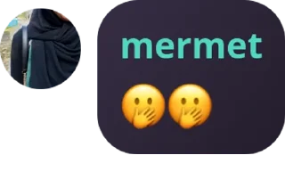 🤭 emoji mermet @jueunfr Telegram sticker 18 of 43