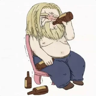 🍺 emoji @baapu_tera [Godfather] ~ (Pack 2) Telegram sticker 11 of 120