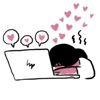 💗 emoji 🖇️@QueennyCrown | @LuvStiker 🖇️ Telegram sticker 19 of 30