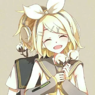 🧇 emoji Kagamine Rin — @StickerAnimePack Telegram sticker 22 of 120