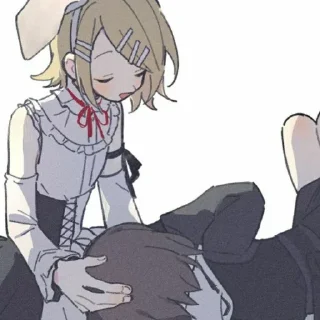Sticker from Kagamine Rin — @StickerAnimePack