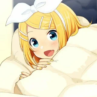 🧇 emoji Kagamine Rin — @StickerAnimePack Telegram sticker 7 of 120