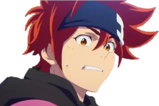 😅 emoji Sk8 the infinity @animestickerchannel Telegram sticker 22 of 105