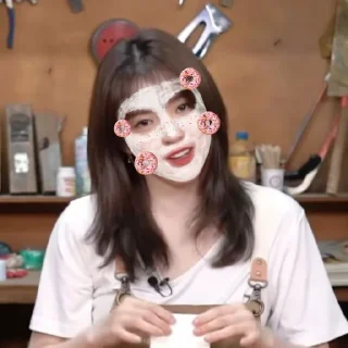 😶 emoji ≛ han so hee @zrylly ≛ Telegram sticker 11 of 22