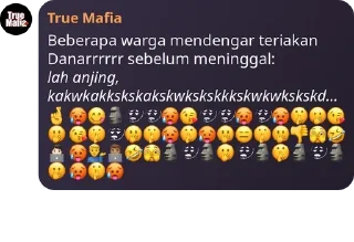 🥰 emoji True Mafia Telegram sticker 22 of 46