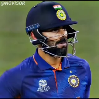🙁 emoji King Kohli Animated - @Prab7at Telegram sticker 23 of 120