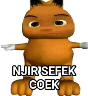 😱 emoji Njir Sefek Coeg Telegram sticker 9 of 14