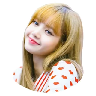 😊 emoji Lisa @Stickersey Telegram sticker 2 of 25