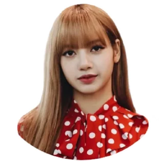 🙂 emoji Lisa @Stickersey Telegram sticker 24 of 25
