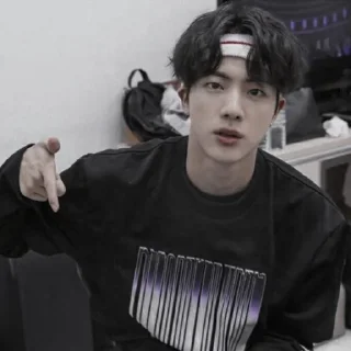 📿 emoji KIM SEOKJIN ཻ ♡̷̷ ─ׅ─ @JNKINK Telegram sticker 9 of 35