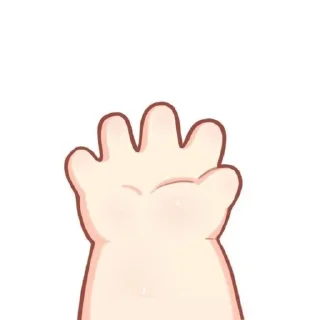 🖐 emoji little cute Telegram sticker 9 of 13