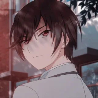 🥢 emoji Yuu otosaka by:@AnimeTheme3 Telegram sticker 15 of 27