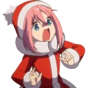 😱 emoji Yuru Camp Telegram sticker 11 of 120