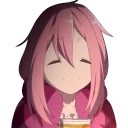 ☺️ emoji Yuru Camp Telegram sticker 8 of 120