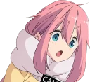 😍 emoji Yuru Camp Telegram sticker 19 of 120