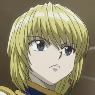 🍟 emoji Kurapika - @animestickersid Telegram sticker 23 of 30