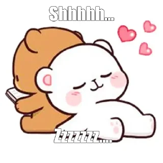 💤 emoji Milk & Mosha Telegram sticker 9 of 83