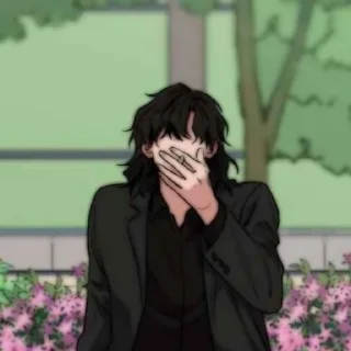 🔍 emoji 𝅄֗ ִʬʬʬ. @fckmne ⋆̸ִ ֺ @denjigalery 𐚁ִ Telegram sticker 14 of 105