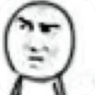 🫥 emoji kitty抽象表情包 Telegram sticker 14 of 120