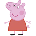 😀 emoji Peppa Pig Telegram sticker 4 of 24