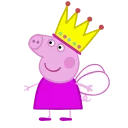 👸 emoji Peppa Pig Telegram sticker 5 of 24